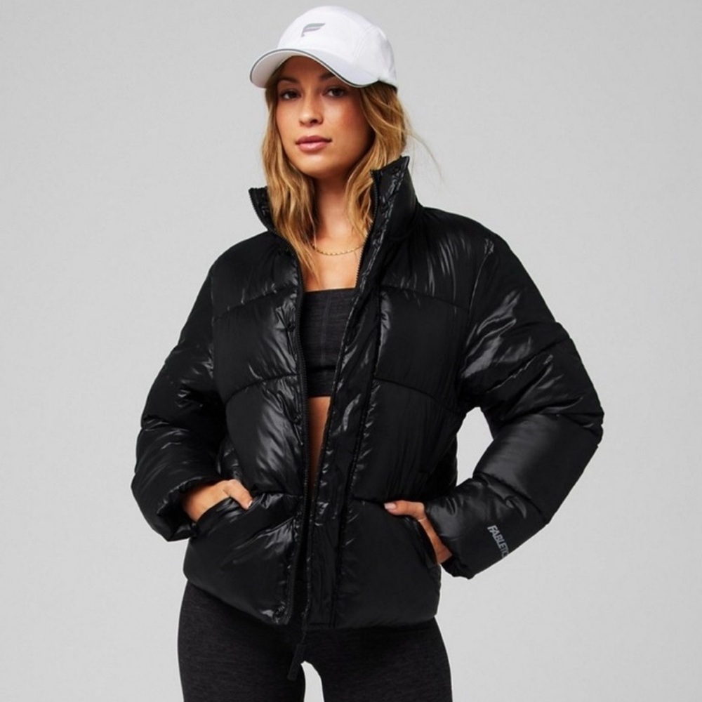 Black Puffer Jacket - Women's Insulated Coat